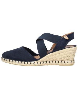 Verbenas Schoenen ,Blauw ,Leer Mila Espadrille