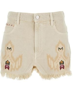 Isabel Marant Denim Shorts - Neutro