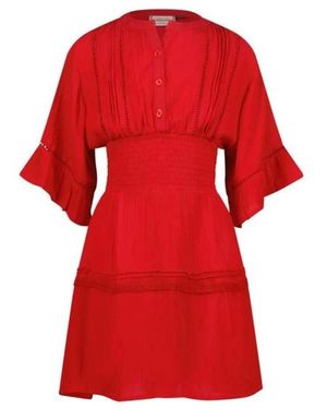 Vingino Kleedjes ,Rood ,Goji Berry Korte Jurk