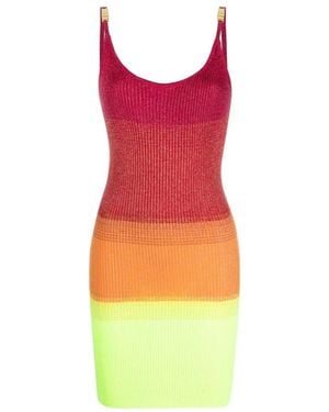 Gcds Knitted Dresses - Red