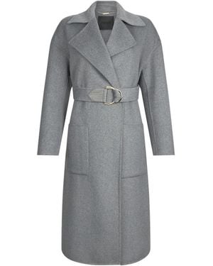 Liu Jo Belted Coats - Grey