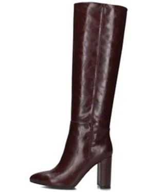 Mexx Rote Hohe Stiefel Krystal Indy - Braun