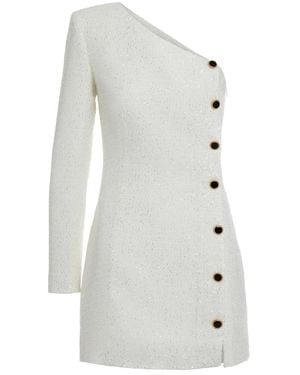 Alessandra Rich Short Dresses - White