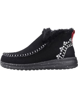 HEYDUDE Winter Boots - Black