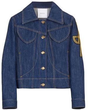 Patou Denim Jackets - Blue