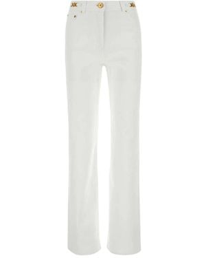 Versace Straight Jeans - Blanco