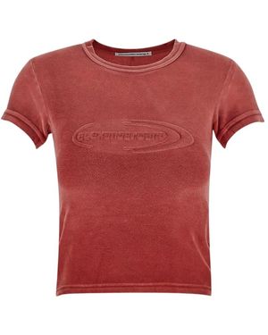 Alexander Wang T-Shirts - Rosso