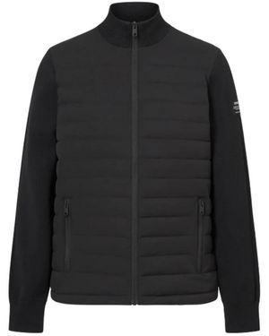 Ecoalf Jassen ,Zwart ,Leer Meru Jacket