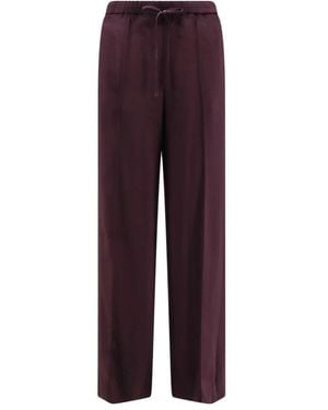 Vince Wide Trousers - Viola