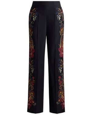 Etro Straight Trousers - Black