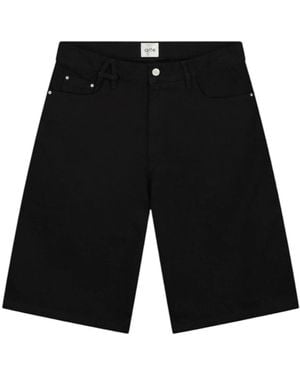 Arte' Denim Shorts - Black