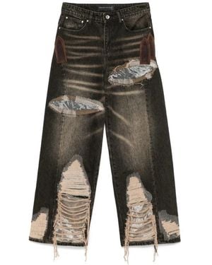 Who Decides War Wide Jeans - Gray