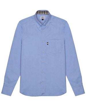 Aquascutum Casual Shirts - Blue