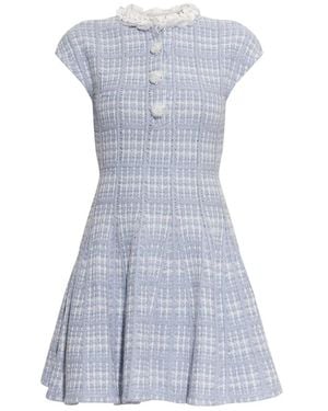Self-Portrait Short Dresses - Blu