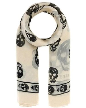 McQueen Silk Scarves - Multicolour