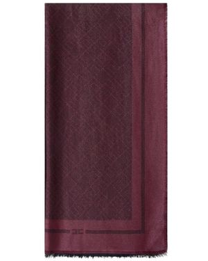 Elisabetta Franchi Scarves - Paars