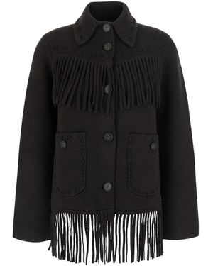 Guest In Residence Cardigans - Negro