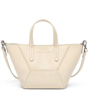 Brunello Cucinelli Tote Bags - Blanco