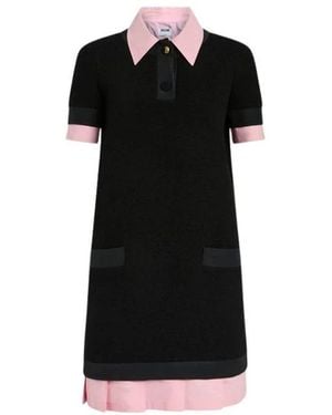 Moschino Knitted Dresses - Black