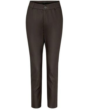 Btfcph Leather Trousers - Grey