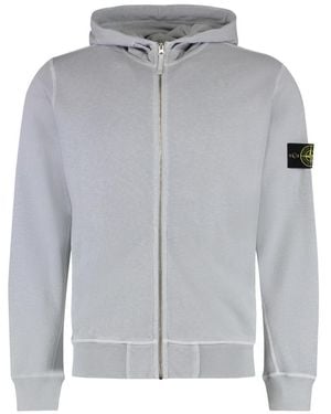 Stone Island Zip-Throughs - Gris