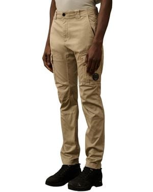 C.P. Company Slim-Fit Trousers - Natural