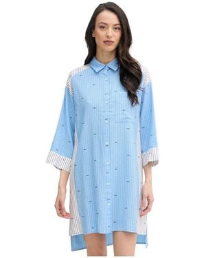 DKNY Shirt Dresses - Bleu