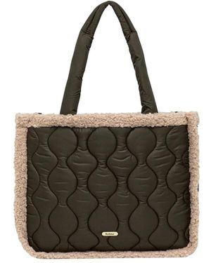 Barbour Marnie Quilted Tote Bag - Zwart