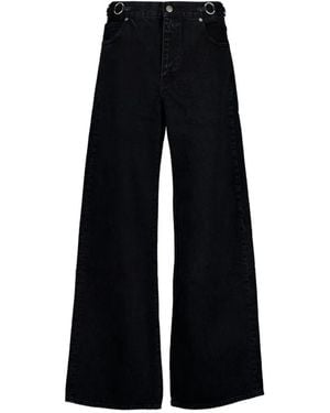 FRAME Jeans ,Zwart ,Wide Jeans