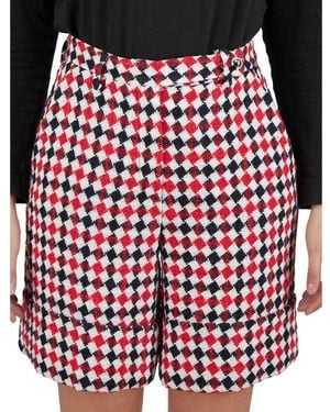Kiton Short Shorts - Rojo