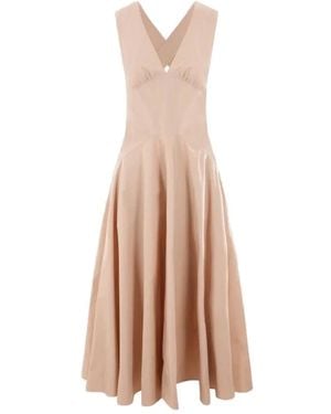 Alaïa Midi Dresses - Brown
