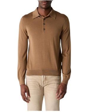 Tom Ford Truien & Vesten ,Round-Neck Truien - Bruin