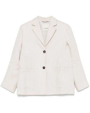 Max Mara Blazers - Blanco