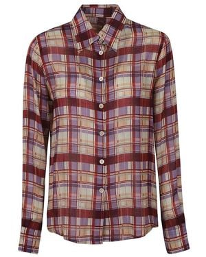 Massimo Alba Shirts - Purple