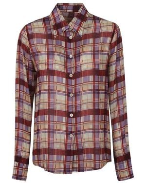 Massimo Alba Shirts - Purple