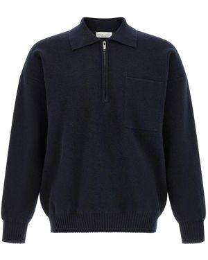Roberto Collina Round-Neck Knitwear - Blu
