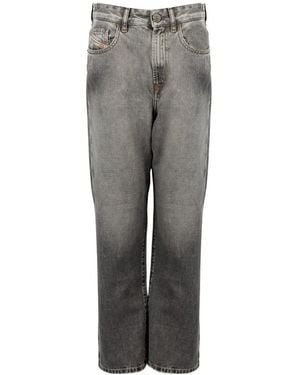 DIESEL D-Reggy Rechte Jeans - Grijs