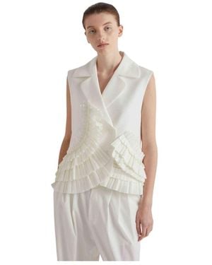 MEIMEIJ Vests - White