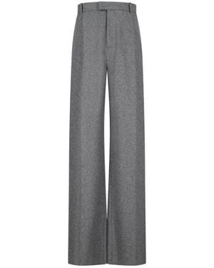 Bottega Veneta Wide Trousers - Grigio