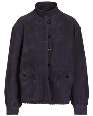 Blazé Milano Leather Jackets - Blue