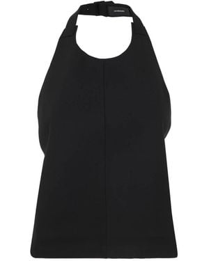 Wardrobe NYC Sleeveless Tops - Black