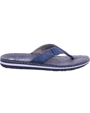 Rieker Herren Pantoletten - Blau