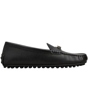 Tod's Oval-T Loafers - Schwarz