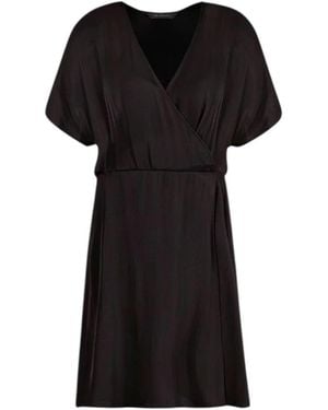 ARMANI EXCHANGE Short Dresses - Black
