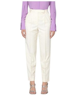 SIMONA CORSELLINI Slim-Fit Pants - Pink