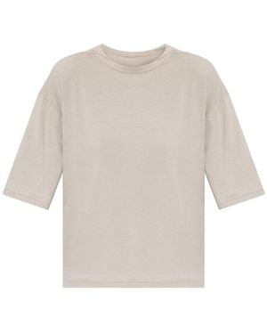 Nike Fitness ,Polyester 24.7 Impossibly Soft Light Dri-Fit T-Shirt Met Korte Mouwen - Wit