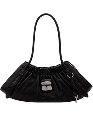 Marc Jacobs Tassen ,Zwart ,Leer Cristina Satchel