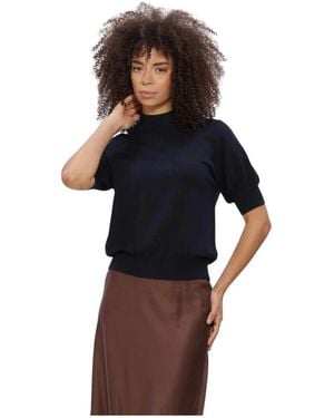 Bruuns Bazaar Truien & Vesten ,Blauw ,Anemone Bbhalias Knit
