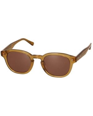 Messyweekend Accessoires ,Bruin ,Modern Vintage Zonnebril