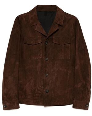 Tagliatore Leather Jackets - Brown